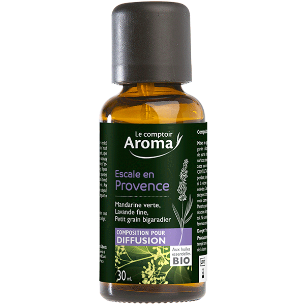 【ルコントワール　アロマ le Comptoir Aroma】　ディフューザーオイル　プロヴァンスの香り　（ルームコロン）　　Escale en Provence 30ml