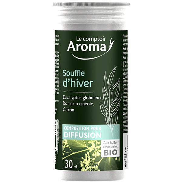 【ルコントワール アロマ le Comptoir Aroma】 ディフューザーオイル 冬の香り (ルームコロン) Souffle d'hiver 30ml