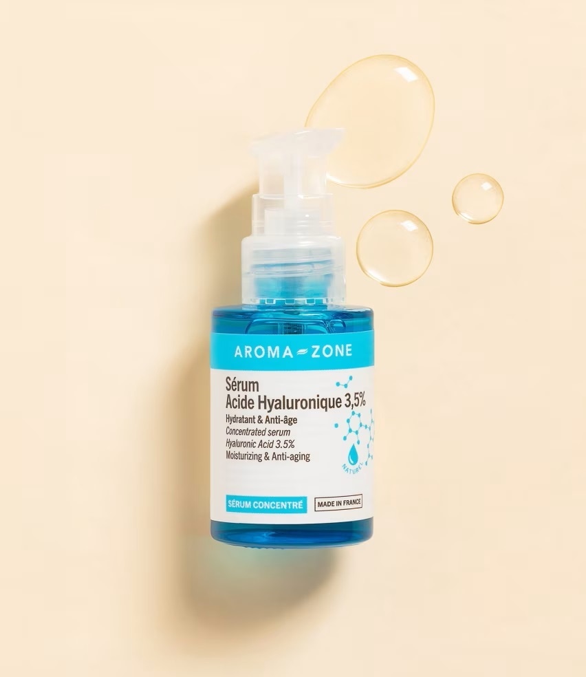 【アロマゾーン】　高濃縮ヒアルロン酸美容液  【高濃度3.5%】天然100％植物性　Acide Hyaluronique 30ml　『2023年アロマゾーン大賞一位受賞商品 !』