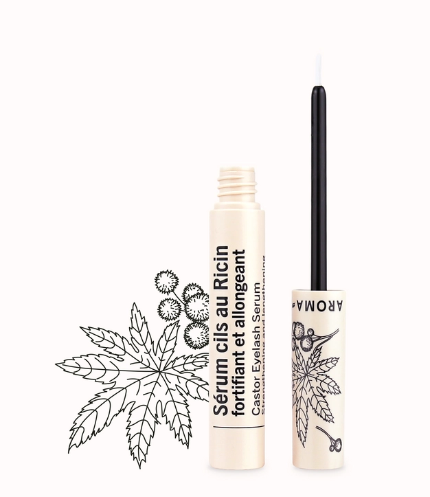 まつ毛美容液セラム　 ヒマシオイル　植物油 キャリアオイル Ricin　（BIO　オーガニック）　6ml　【アロマゾーン】　