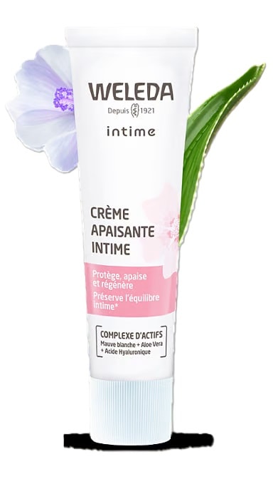 【ヴェレダ】　デリケートゾーン　保湿クリーム　《保護、皮膚再生、抗炎症作用、不快感を和らげる》 30ml  Creme Apaisante Intime - Weleda