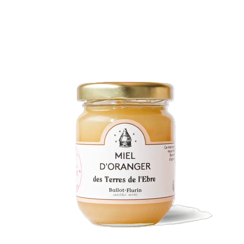 【バロフリュラン】　オレンジフラワー　はちみつ　フランス産　オーガニック　＜125g＞　【Miel d Oranger Bio】