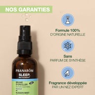 【プラナロム】　アロマブースト スリープ　スプレー 《質のよい睡眠促進に》 BIO　50ml　【Aromaboost Sleep Spray Bio - Pranarom】