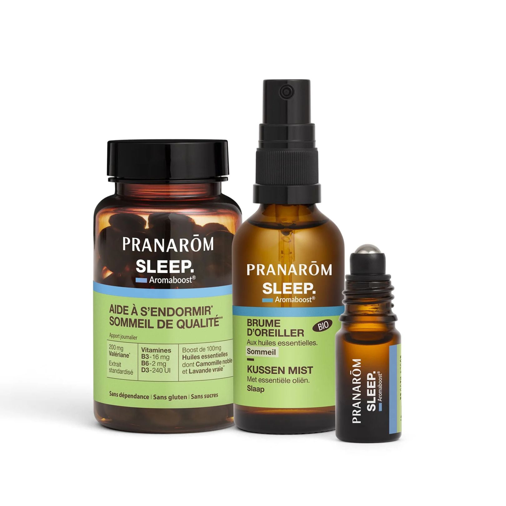 【プラナロム】　アロマブースト　精油カプセル　リラックス 《睡眠とリラクゼーションに》 BIO　60錠　【Aromaboost Capsules Relax Bio  Pranarom】