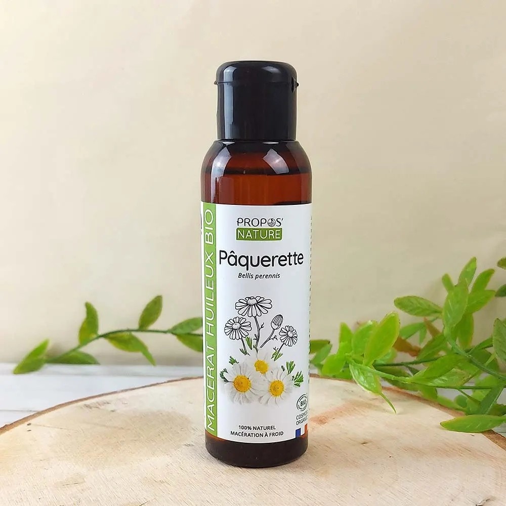 【Propos Nature / プロポスナチュール】　オーガニック　デイジーオイル　BIO　100ml　（抽出油）【Paquerette Bio - Propos Nature】
