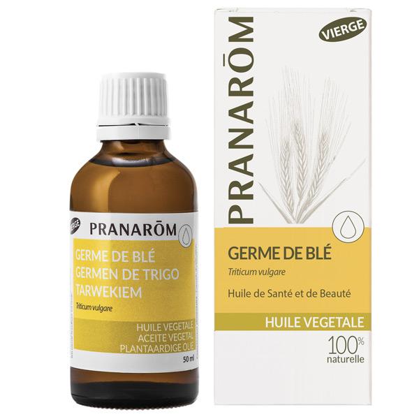【プラナロム】小麦胚芽オイル　（ウィートジャームオイル）  （BIOオーガニック） 植物油　キャリアオイル　50ml