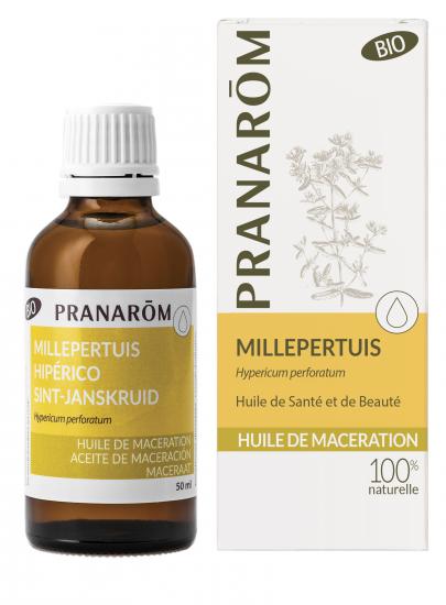 【プラナロム】セントジョーンズワートオイル　（BIOオーガニック） 植物油　キャリアオイル　Pranarom　50ml） ＜お得な2本セット＞
