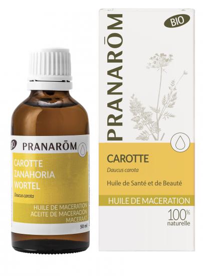 【プラナロム】キャロットオイル　抽出油　（BIOオーガニック）  植物油　キャリアオイル　Pranarom　50ml＜お得な2本セット＞