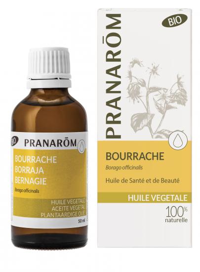 【プラナロム】ボリジオイル （BIOオーガニック） キャリアオイル 植物油　Pranarom　50ml ＜お得な2本セット＞