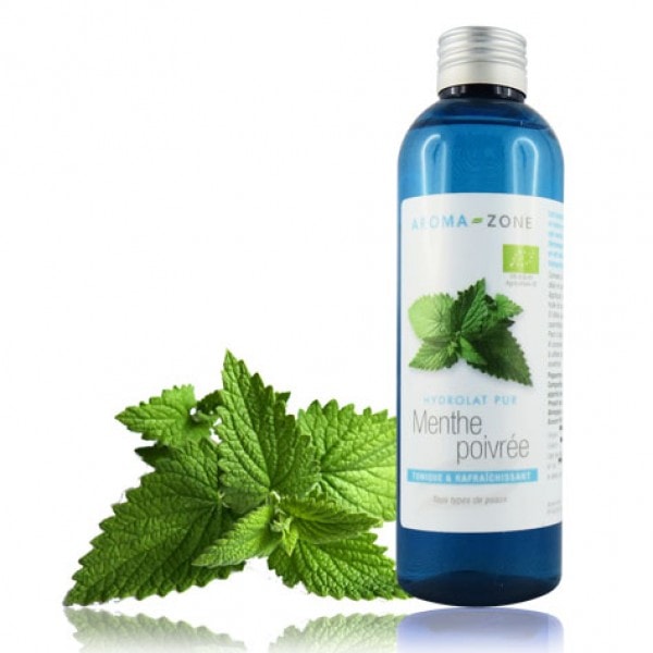 【アロマゾーン】　BIO ペパーミント　ハーブウォーター　（芳香蒸留水・ハイドロゾル） 　（国際オーガニック認定済） 200ml