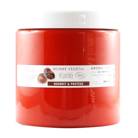 【アロマゾーン】　シアバター （純粋100％未精製）　オーガニックBIO （100ml、500ml、1L）