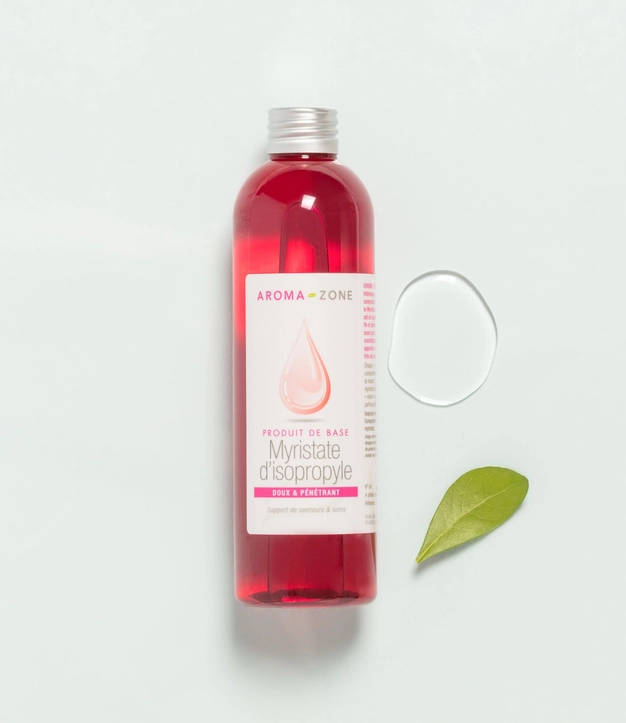 【アロマゾーン】　ミリスチン酸イソプロピル　《しっとり保湿液・乾燥した肌に》 （100％植物性）　 250ml  Myristate d'isopropyle - Emollient