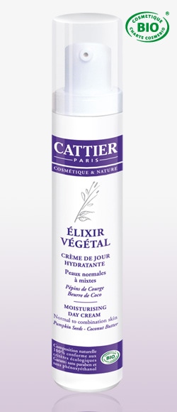 【カティエ】エリクシル・ ベジタル 保湿 日中クリーム　（普通肌～混合肌用）50ml