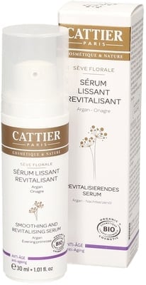 【カティエ】　セーヴ・フローラル・スムージングセラム美容液　Serum Lissant Revialisant Seve Florale 30ml　（たるみ・色ムラ・シワ対策）
