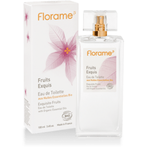 【フローラム】　天然オードトワレ　エクスクイジット フルーツ　 Fruits exquis Eau de toilette bio　（エコサート認定取得）　　 100ml