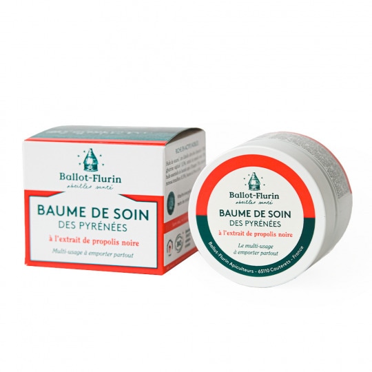 【バロフリュラン】　スキンケアバーム軟膏　 （ピレネーの黒プロポリス、ハニーワックス入り）　30ml Ballot Flurin