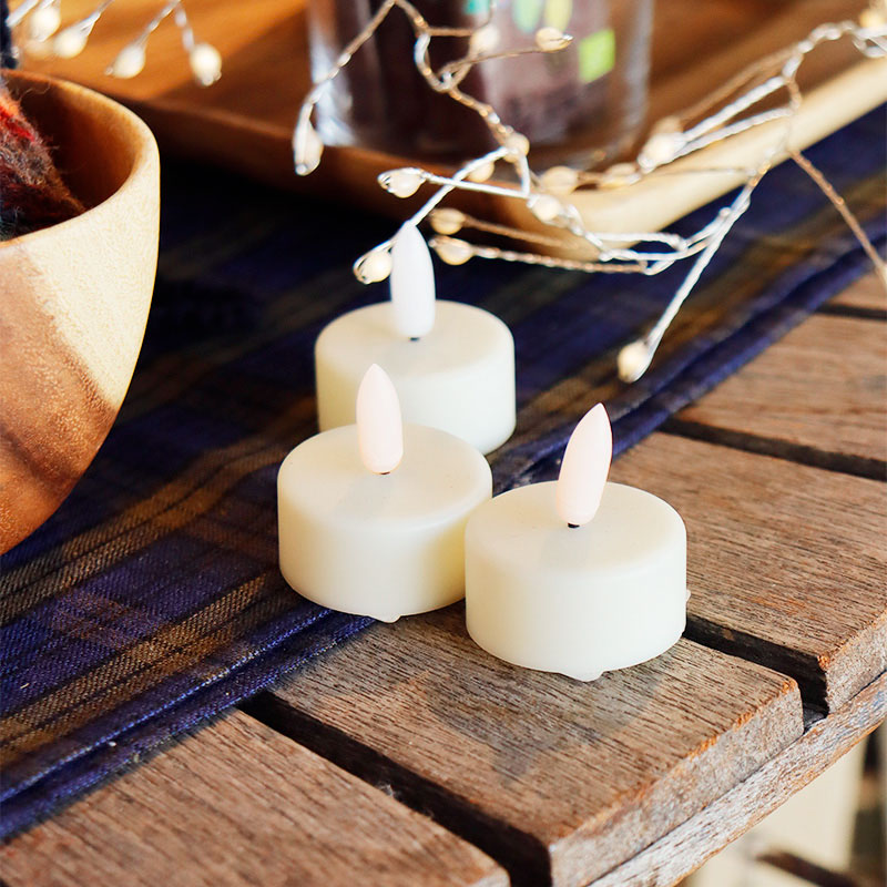 LED ティーライト キャンドル 6pcs／Horn Please MADE | CATEGORY