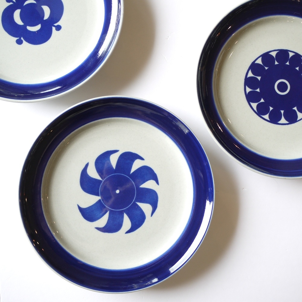 Familj プレート「rund」シングル／Lisa Larson（リサ・ラーソン