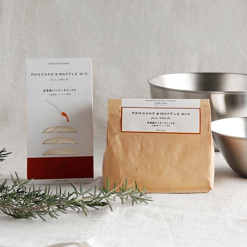 北海道パンケーキミックス 180g/540g／NORTH FARM STOCK（ノース