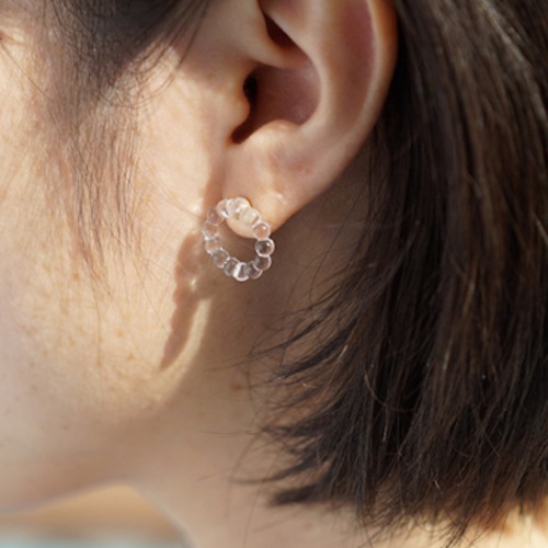 ハリオ サークルピアス 10k ハリオ サークルピアス 10k