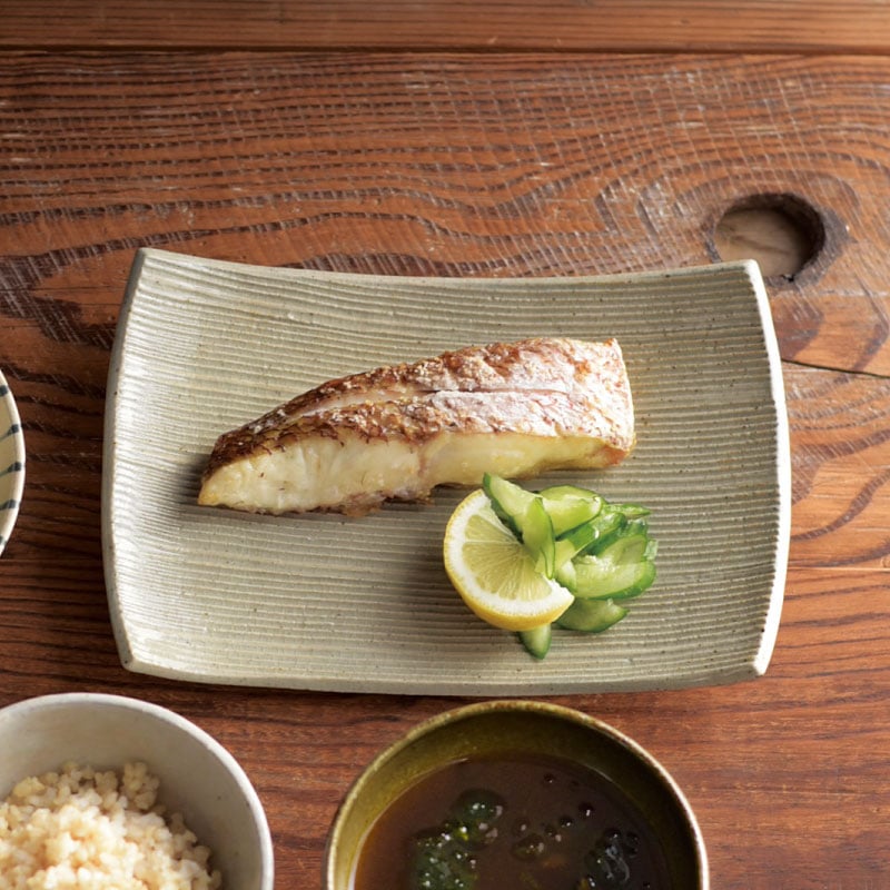 かしわで 7寸焼物皿／studio m' | CATEGORY,食器・カトラリー,プレート