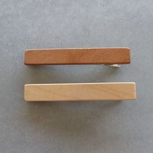 9506 HAIR CLIP NATURALWOOD 7.5CM��KOSTKAMM�ʥ����ȥ����