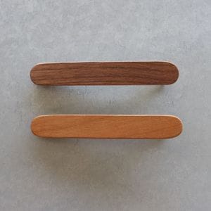 9507 HAIR CLIP NATURALWOOD 7.5CM��KOSTKAMM�ʥ����ȥ����