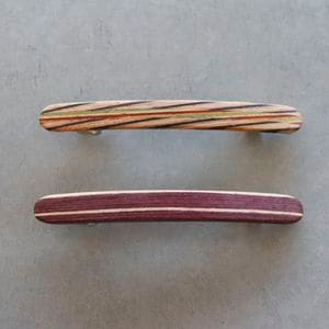 9515 COLORWOODEXTRA HAIRCLIP 6CM��KOSTKAMM�ʥ����ȥ����