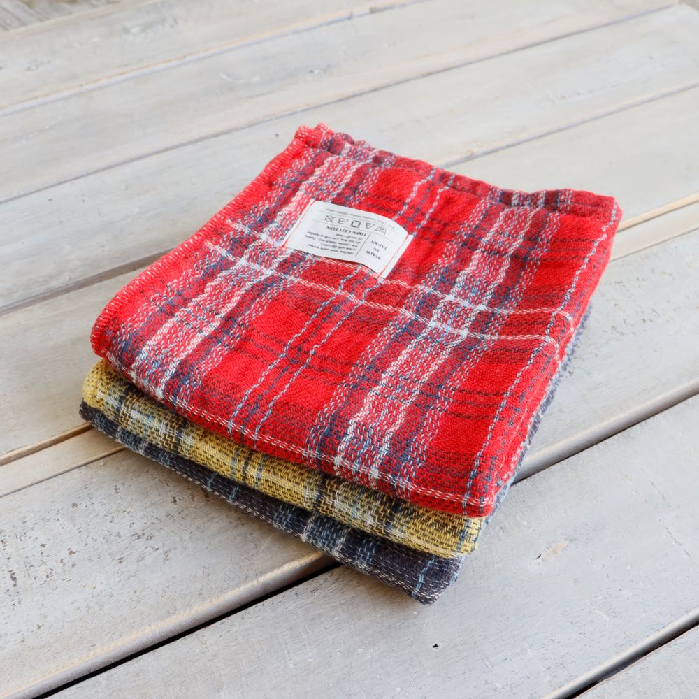 ゲストタオル タータンチェック S／kontex（コンテックス） | CATEGORY