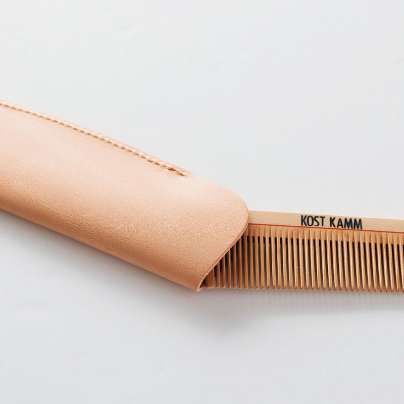 コームケース 15E POCKET COMB CASE NATURAL／KOSTKAMM（コストカム