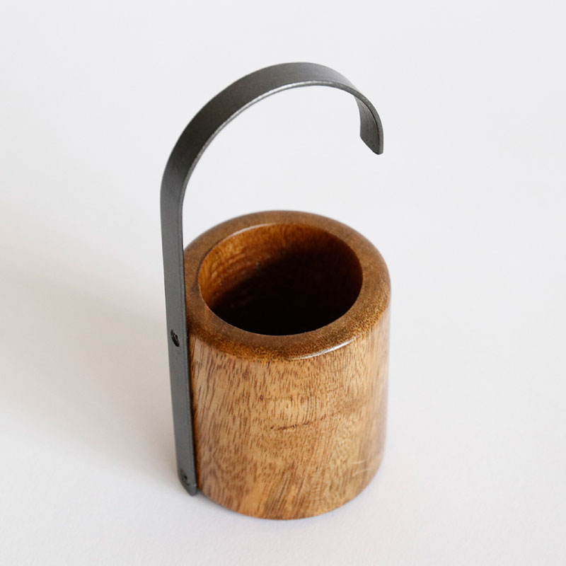 WOOD&IRON LED�ŵ����� �եå��饤�� W/������ɡ�Horn Please MADE