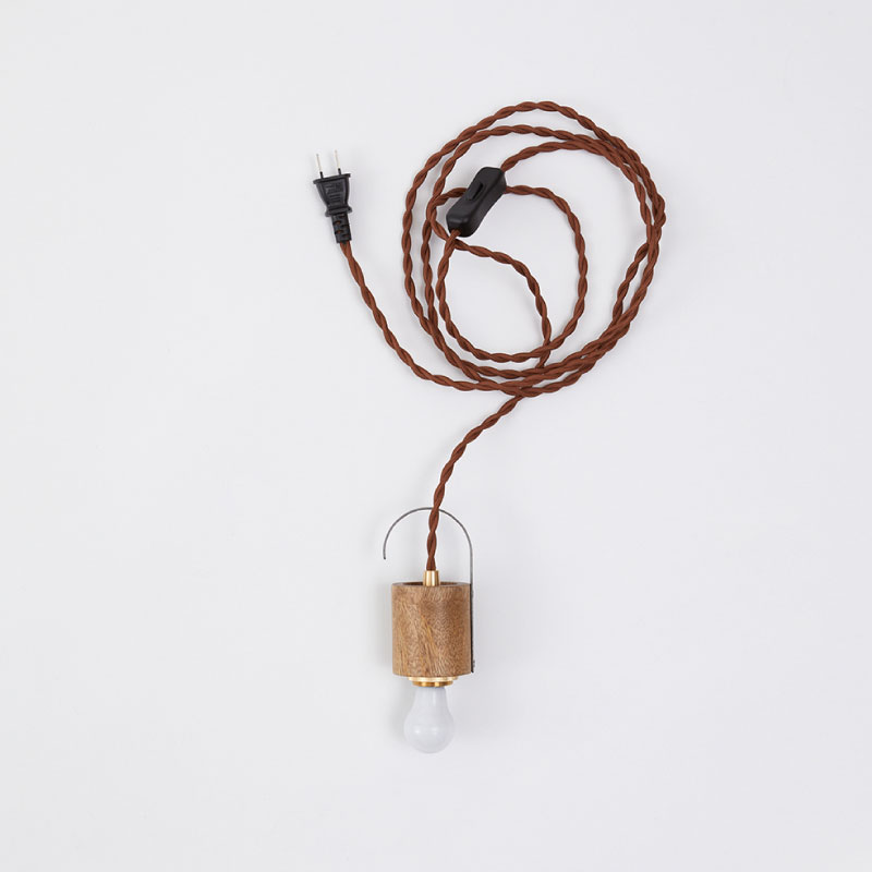 WOOD&IRON LED�ŵ����� �եå��饤�� W/������ɡ�Horn Please MADE