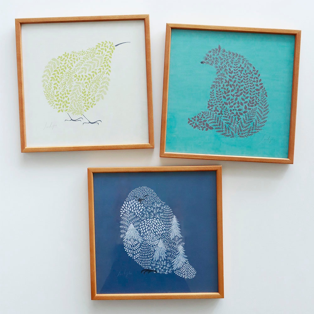 ݥ+ե졼 Poster+Frame 30 Snow owl