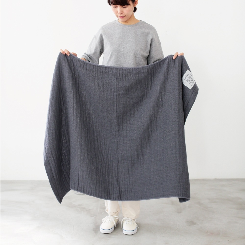 gauze♯羽織り Nani IRO Kokka After the Rain Double Gauze - Beige D - 50cm