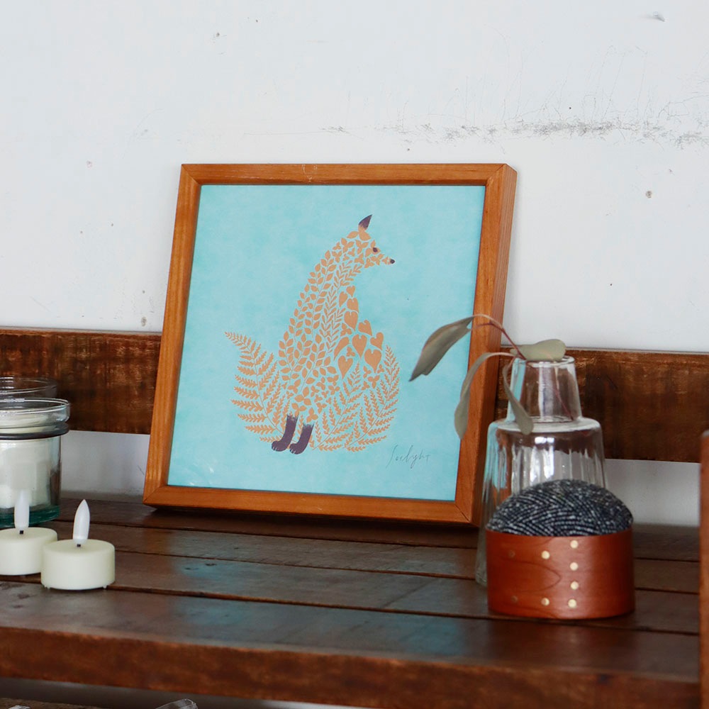 ݥ+ե졼Poster+Frame 20 Fluffy Kitsune