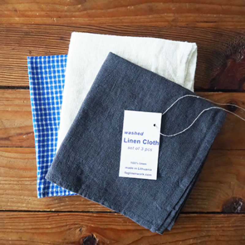 ��ͥ󥯥���3�祻�å� ���顼��������A��fog linen work