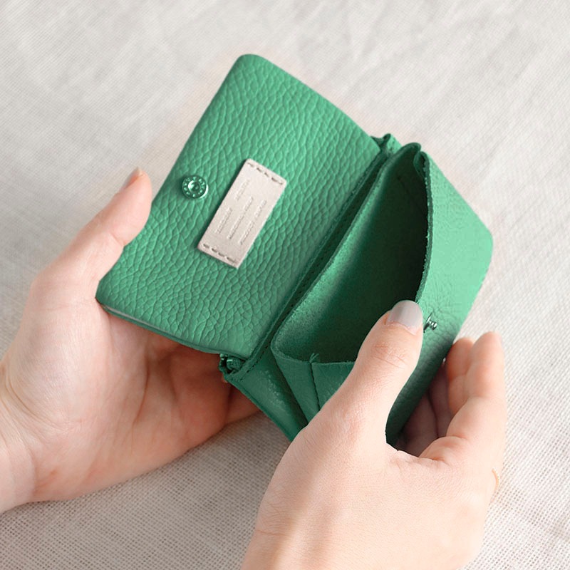 マデ　コインカードケース　ラベンダーウォレット　ライトブルー　カロ LOEWE ロエベ コインケース/PEBBLE COIN CARDHOLDER レディース
