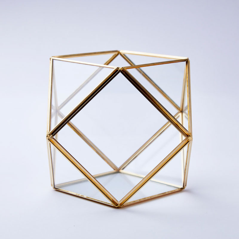 BRASS �ե졼�� ���饹������ �ǥ��쥯�����Horn Please MADE