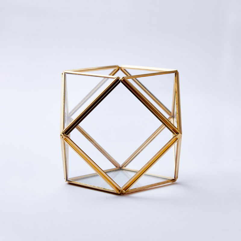 BRASS �ե졼�� ���饹������ �ǥ��쥯�����Horn Please MADE