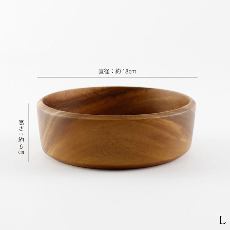天然秋田杉 木製 丸形 フルーツボウル 天然秋田杉木製 形フルーツボウル