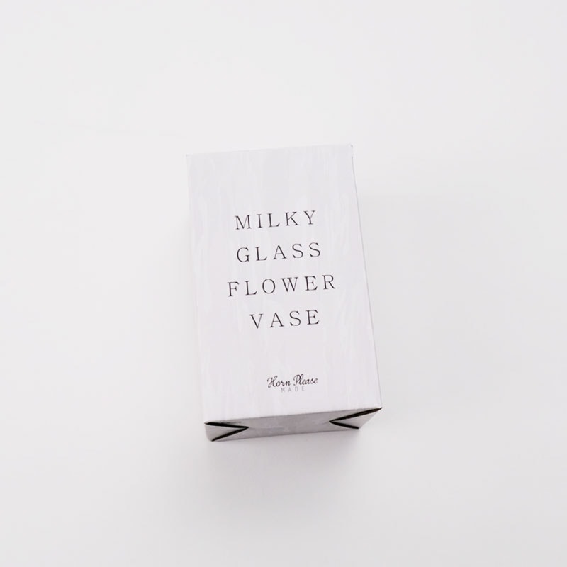 �ߥ륭�� GLASS �ե��١��� �Х���Horn Please MADE