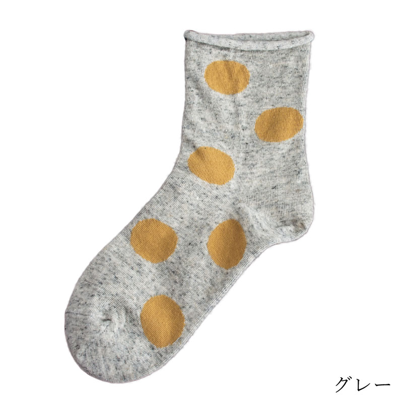 åȥͥɥåȥå COTTON LINEN DOT SOCKS Homieʥۥߡ