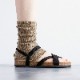 ͥ&˥ååȥ֥륽å LINEN & ORGANIC COTTON RIB SANDAL SOCKS Homieʥۥߡ