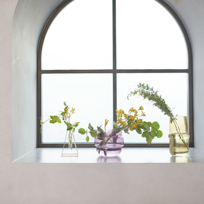 BRASS ե W/GLASSHorn Please MADE