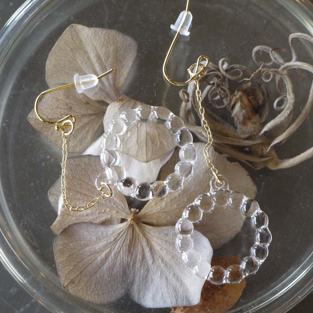 ピアス サークル Hario Lampwork Factory Category ファッション アクセサリー 暮らしと日用品 ラプレ