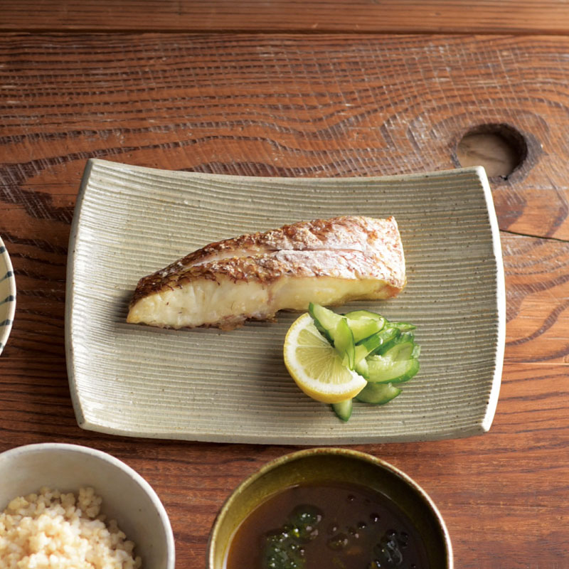 かしわで 7寸焼物皿／studio m' | CATEGORY,食器・カトラリー,プレート