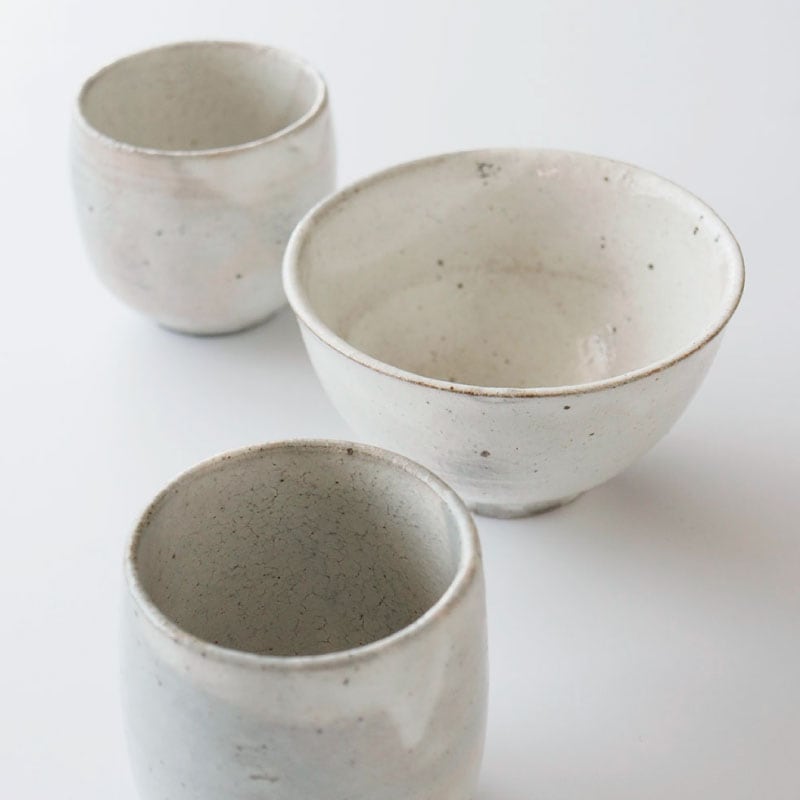 粉引き 飯椀 大／studio m' | すべての商品 | ラプレ オンラインストア