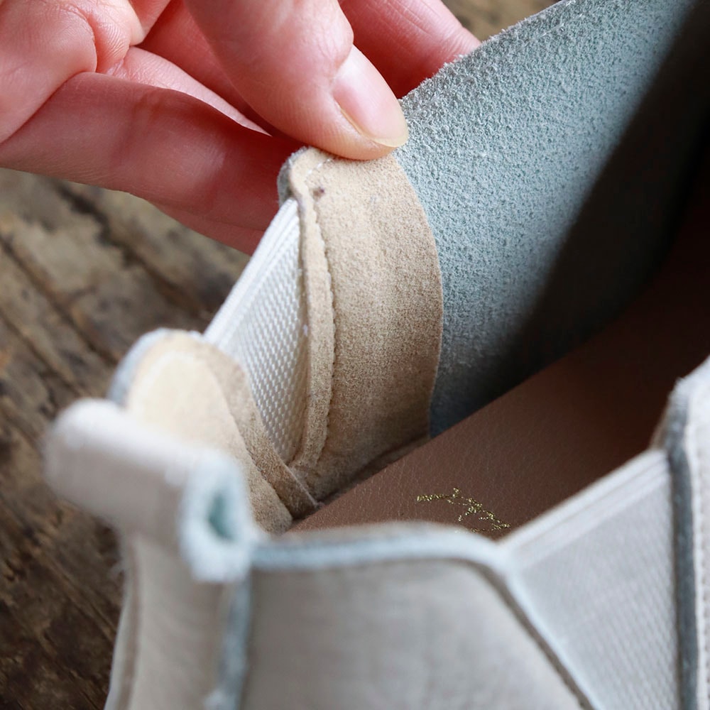 サイドゴアブーティー アイボリー／HUMMING BIRD（ハミング