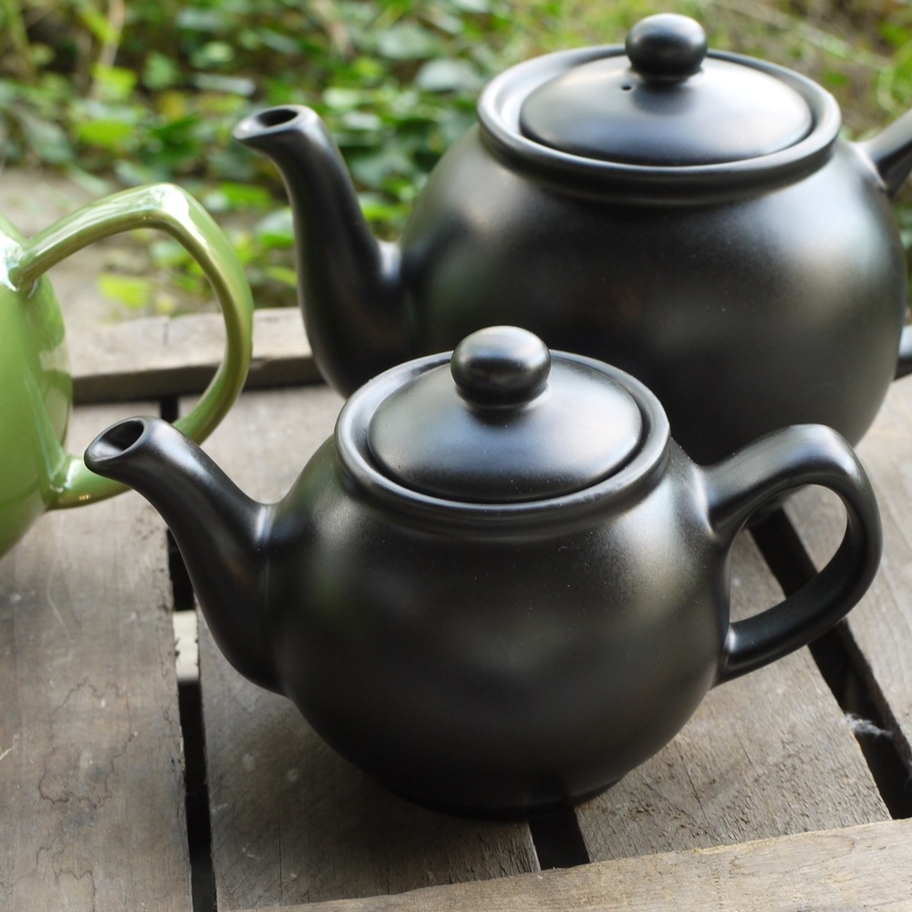 Teapot ティーポット ブラック（艶なし）／Price & Kensington