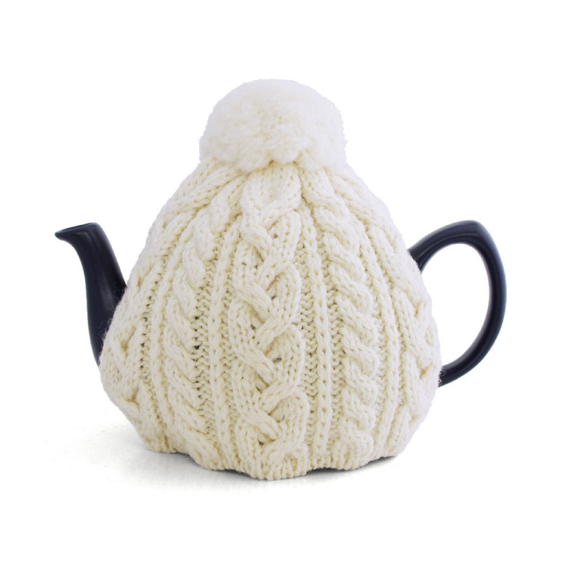 ケーブル編みティーコージー(6カップ ティーポット用)／Highland 2000(ハイランド2000) すべての商品 ラプレ